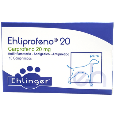 Ehliprofeno 20 mg Virbac 10 comprimidos