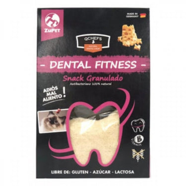 Qchefs Limpiador dental Snack Granulado Gato 80 grs