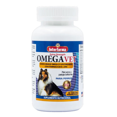 Omegavet Interfarma 60 comprimidos masticables