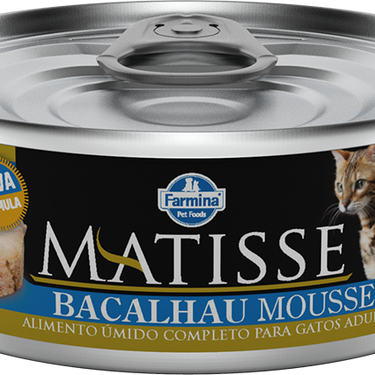 Matisse Lata Gato Mousse Bacalao 85 gr