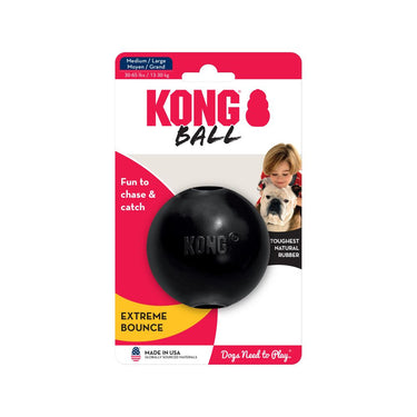 Pelota Kong Ball Extreme Negra M/L