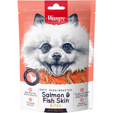 Wanpy Salmon & Fish skin 100 gr
