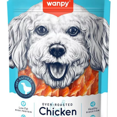 Wanpy Chicken Jerky & Carrot Sticks Dog 100 gr