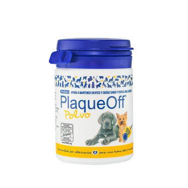 PlaqueOff Polvo Limpieza Dientes Perro 40 gr