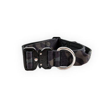 Collar Combat 4 cm para Perros Street Dogs Black Camo L