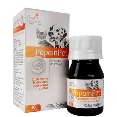 PapainPet 30 comprimidos Drag Pharma