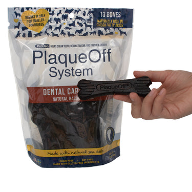 PlaqueOff Huesos dentales tocino 482 grs