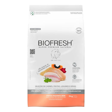 Biofresh Perro Adulto Castrado Raza Pequeña Mini 3 Kg