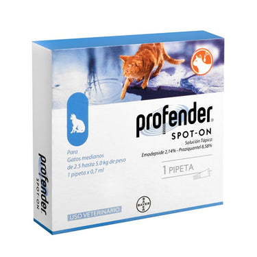 Profender Antiparasitario interno Gatos 2,5 - 5 kg