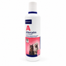 Allercalm Virbac shampoo de 250 ml para perros y gatos con piel sensible.