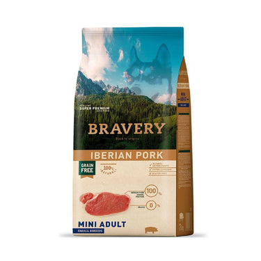 Bravery Iberian Pork Adulto Raza Pequeña y Mini 2 kg