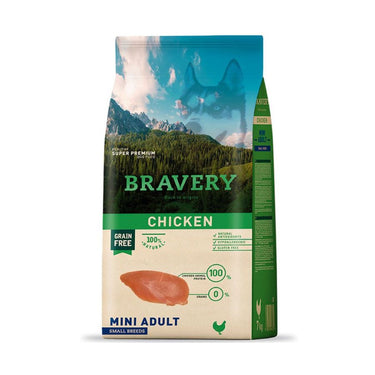 Bravery Pollo Adulto Raza Pequeña y Mini 7 kg