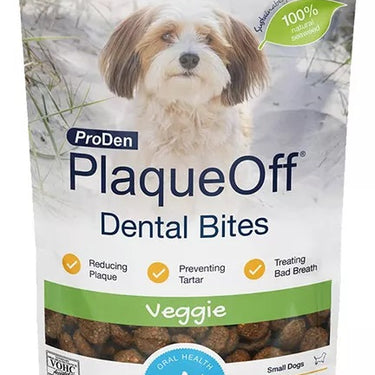 PlaqueOff Dental Bites Perros 60 grs vcto 30/11