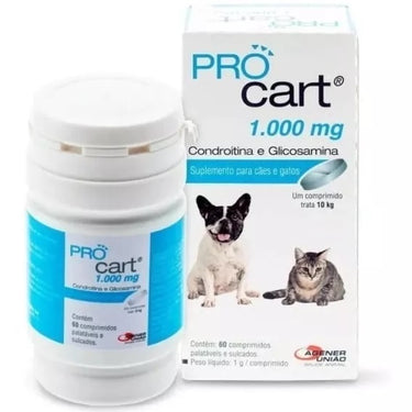 Procart 10 1000mg 60 comprimidos