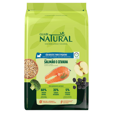 Guabi Natural Perro Adulto Peq/Min Salmón y Cebada 10,1 kg