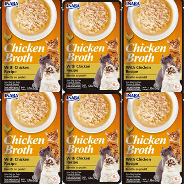 Chicken Broth Receta de Pollo para Gatos (Caja 6u) 50 gr c/u