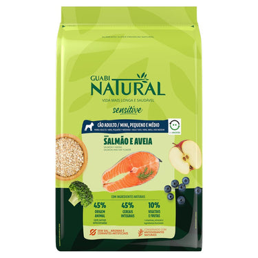 Guabi Natural Adulto Sensitive Peq/Med Salmón y Avena 2,5 kg