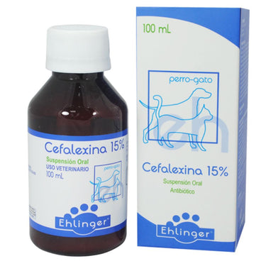 Cefalexina 15% en Jarabe Ehlinger 100ml