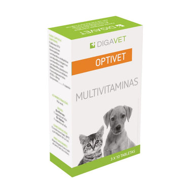 Optivet Multivitaminas Digavet 30 comprimidos