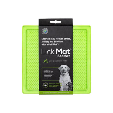 Lickimat Soother XL Verde 28X28 cm base blanda