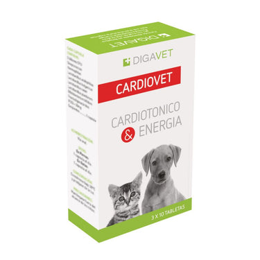 CardioVet Cardiotónico y Energia Digavet 30 comprimidos