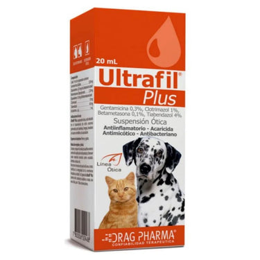 Ultrafil plus suspensión Ótica Drag Pharma 20 ml