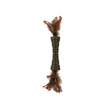 Juguete para gatos Johnny Stick Plumas Dobles Café Gigwi