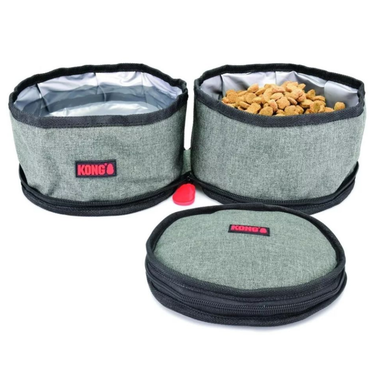 Plato Doble de Viaje Plegable Kong