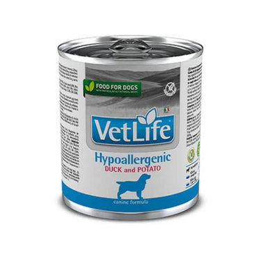 Vet Life Lata Hypoallergenic Duck & Potato Perro 300 gr