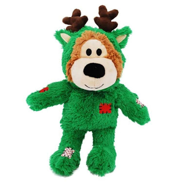 Peluche Kong Wild Knots Holiday Bear Verde S/M