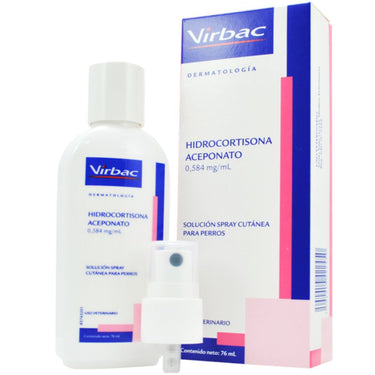 Hidrocortisona Aceponato en Spray Virbac 76 ml