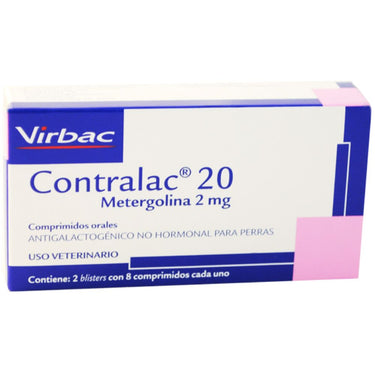 Contralac 20 Virbac 16 comprimidos