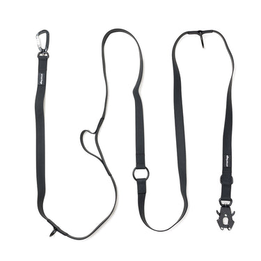 Correa Multienganche para Perros PVC 3 mts Negra Street Dogs
