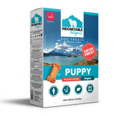 Galletas Horneadas Grain Free PUPPY Indomitable Patagonia 460 gr