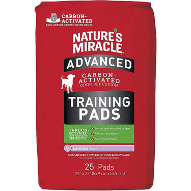 Pañales de entrenamiento Natures Miracle 25u carbon activado