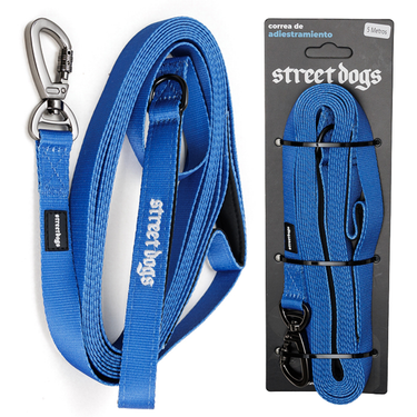 Correa Larga Adiestramiento Perros 5 mts Blue street dogs
