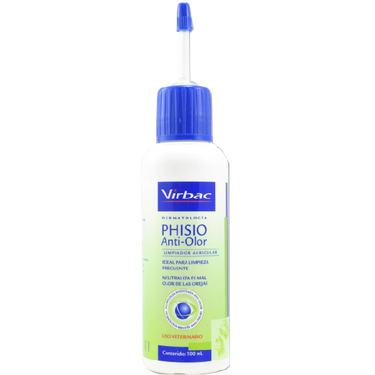 Phisio anti olo Limpiador de oidos para perros Virbac 100 ml