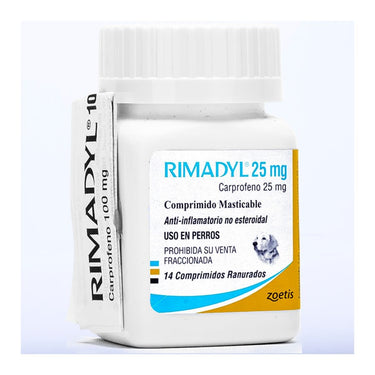 Rimadyl 25 mg Zoetis 14 comprimidos