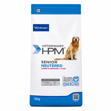 Virbac HPM Adult Neutered para perros adultos esterilizados de razas medianas y grandes 12 kg
