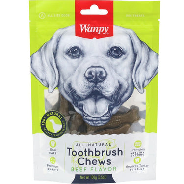 Wanpy Toothbrush chew sabor Beef Dog 100 gr