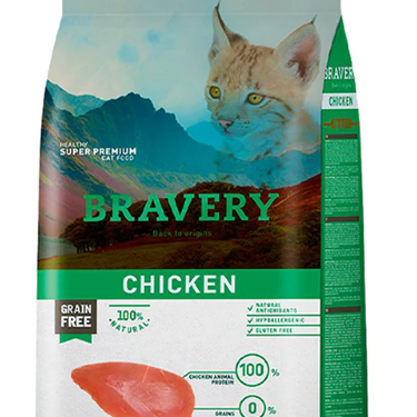 Bravery Chicken Kitten cat 2kg