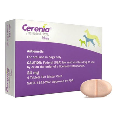Cerenia 24 mg Zoetis 4 comprimidos