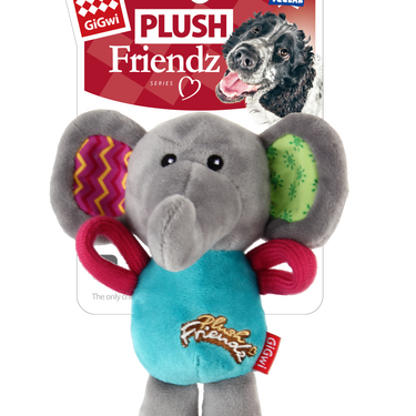 Peluche Gigwi Elefante Plush Friendz 10 cm