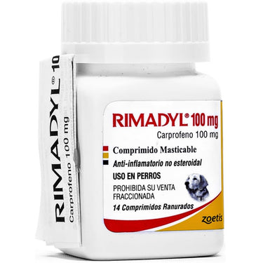 Rimadyl 100 mg 14 comprimidos Zoetis