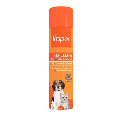 Repelente para perros y gatos Aerosol 440 ml Traper