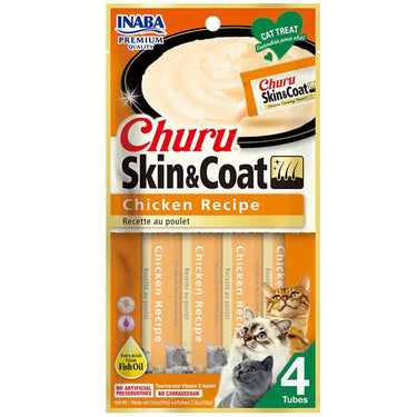 Churu Skin & Coat Pollo 4 tubos